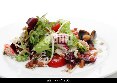 Salade de crabmeats Banque D'Images