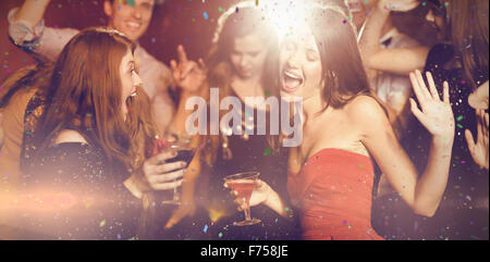 Image composite de Flying Colors Banque D'Images