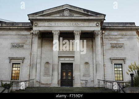 Stockport art gallery étapes de construction extérieure de l'extérieur u Histoire Historique culture culturel important important UK Grand B Banque D'Images