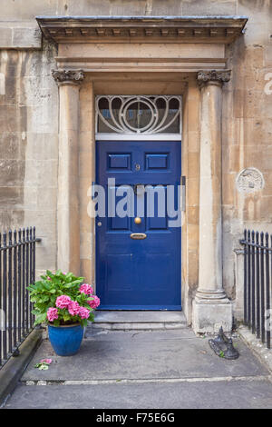 Logement géorgienne de Bath, Somerset, Angleterre Royaume-Uni UK Banque D'Images