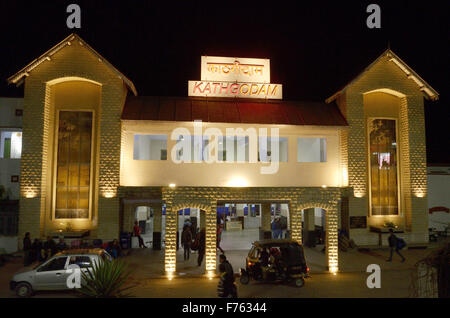 Kathgodam Railway Station, Uttarakhand, Inde. Banque D'Images