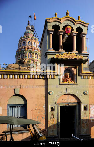 Shree pimpleshwar mahadev temple, ahmednagar, Maharashtra, Inde, Asie Banque D'Images