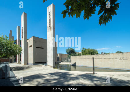 JOHANNESBURG, AFRIQUE DU SUD - Musée de l'Apartheid Banque D'Images