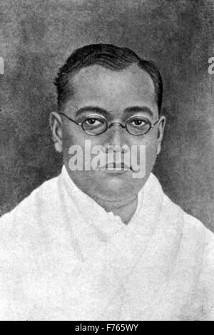 Subhas Chandra Bose, nationaliste indien , Inde, Asie Banque D'Images