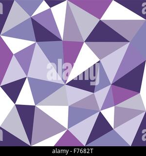 Ton violet polygone faible motif de fond, illustration Illustration de Vecteur