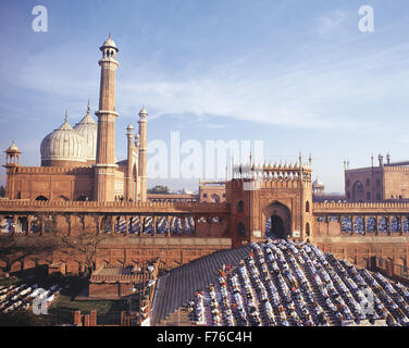 JAMA Masjid, delhi, inde, asie Banque D'Images