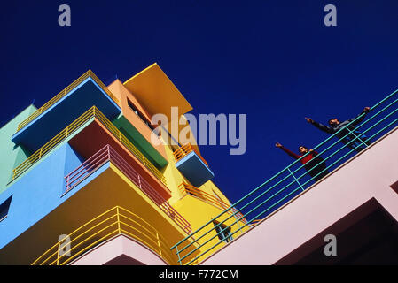 Marina d'Albufeira. Algarve. Le Portugal. L'Europe Banque D'Images