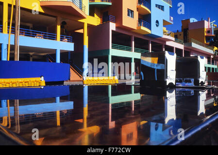 Marina d'Albufeira. Algarve. Le Portugal. L'Europe Banque D'Images