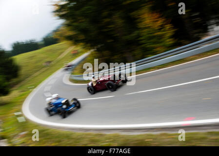 Classic cars - Hill Climb Bad Hindelang, Bavière, Allemagne Banque D'Images