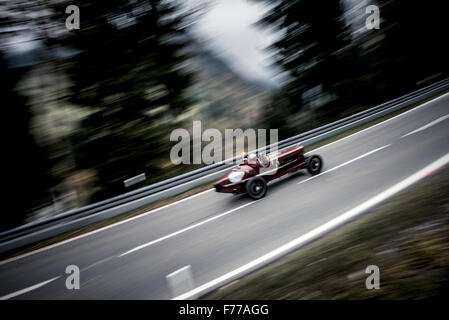 Fiat Voiture Classique - Hill Climb Bad Hindelang, Bavière, Allemagne Banque D'Images