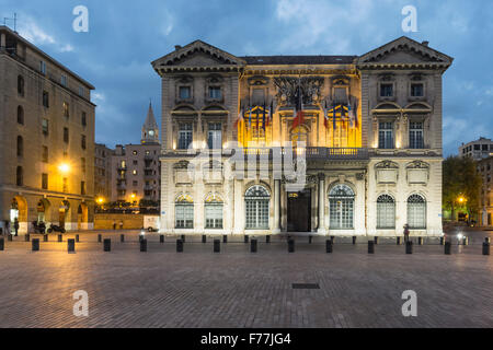 Hôtel de Ville, ancien hôtel de ville, Marseille, France Banque D'Images