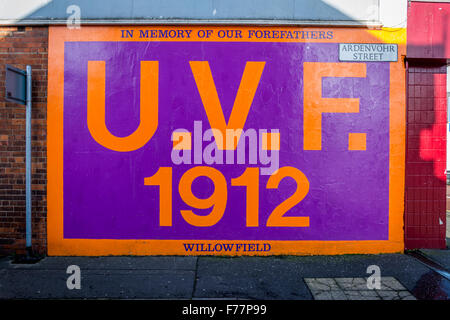 UVF murale dans East Belfast Banque D'Images