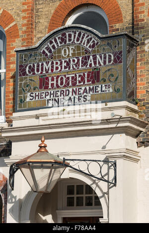 Le duc de Cumberland Hotel, High Street, Whitstable, Kent, Angleterre, Royaume-Uni Banque D'Images