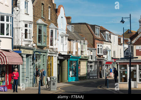 Harbour Street, Whitstable, Kent, Angleterre, Royaume-Uni Banque D'Images