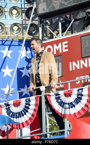 Andy Grammer présents pour Macy's Thanksgiving Day Parade 2015, Manhattan, New York, NY Le 26 novembre, 2015. Photo par : Kristin Callahan/Everett Collection Banque D'Images