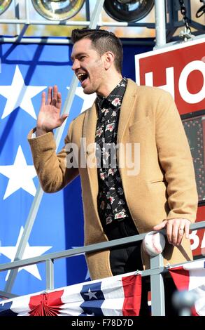 Andy Grammer présents pour Macy's Thanksgiving Day Parade 2015, Manhattan, New York, NY Le 26 novembre, 2015. Photo par : Kristin Callahan/Everett Collection Banque D'Images