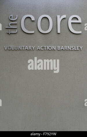 L'action bénévole, Barnsley Barnsley, South Yorkshire, UK. Banque D'Images