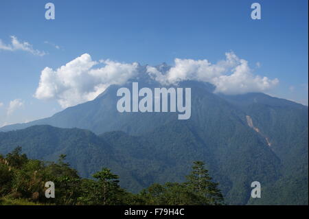 Le Mont Kinabalu. Bornéo Malaisien, Banque D'Images
