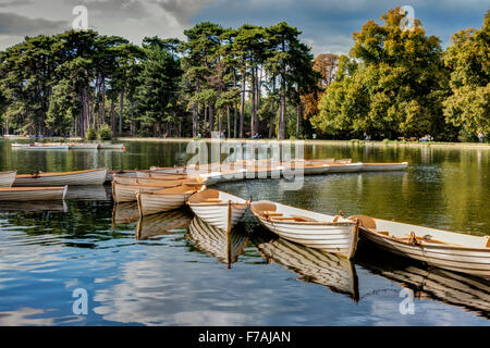 Bois de Boulogne Paris France Banque D'Images