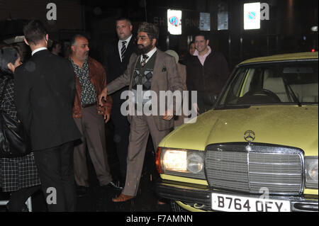 "Citizen Khan' television show premiere à Birmingham - Avec des arrivées : Adil Ray (citizen Khan) Où : Birmingham, Royaume-Uni Quand : 27 Oct 2015 Banque D'Images