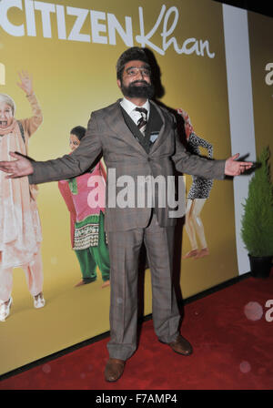 "Citizen Khan' television show premiere à Birmingham - Avec des arrivées : Adil Ray (citizen Khan) Où : Birmingham, Royaume-Uni Quand : 27 Oct 2015 Banque D'Images