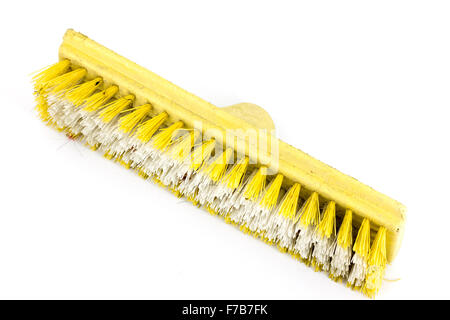 Brosse jaune Banque D'Images
