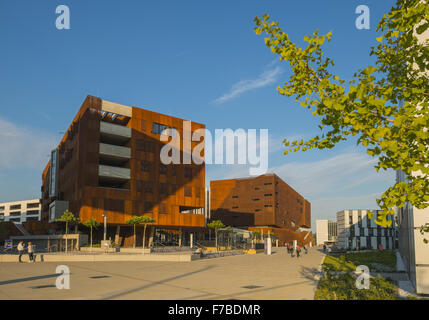 Campus WU Vienne, Vienna University of Economics and Business, TC, un centre d'enseignement, BUSarchitektur ZT, Autriche, Vienne, 2 distr. Banque D'Images