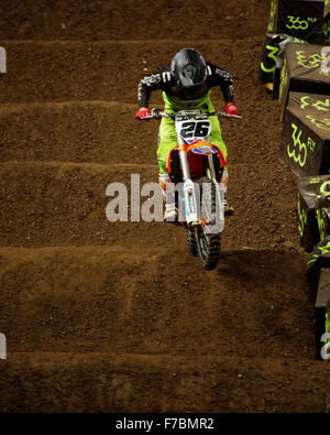 Le Parc olympique de Sydney, Sydney, Australie. 28 Nov, 2015. L'AUS-X ouvert Motocross. Le premier jour. Credit : Action Plus Sport/Alamy Live News Banque D'Images