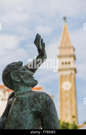 Piran, Slovénie, le sud de la Slovénie Banque D'Images