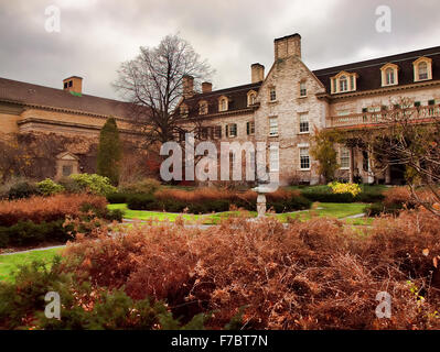 Rochester, New York, USA. Le 28 novembre 2015. Les motifs de la George Eastman House et Musée International de la photographie et Banque D'Images