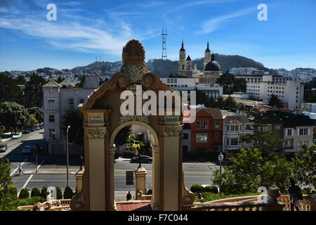 Campus de l'Université de San Francisco Banque D'Images