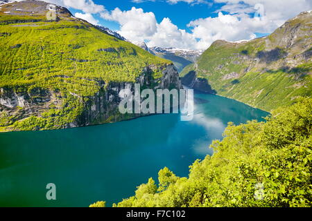 Fjord de Geiranger, Norvège Banque D'Images