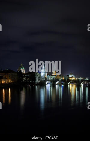 République tchèque, Prague, Charles Bridge Banque D'Images