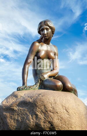 La Statue de la Petite Sirène, Copenhague, Danemark Banque D'Images