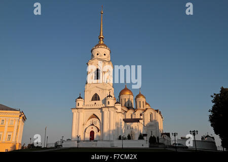 La cathédrale de la Dormition ou la Cathédrale de l'Assomption, Vladimir, oblast de Vladimir, en Russie. Banque D'Images