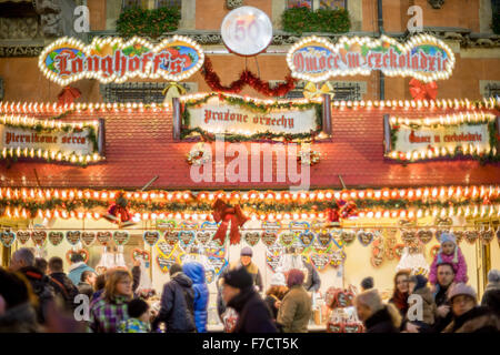 Foire de Noël 2016 Wroclaw Pologne Banque D'Images