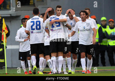 Rome, Italie. 29 novembre, 2015. Football / Soccer : Ligue Italienne SERIE A. 14° MATCH ROMA VS ATALANTA au stade olympique de la ville de Rome, Italie. Crédit : marco iacobucci/Alamy Live News Banque D'Images