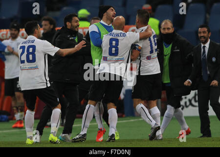 Rome, Italie. 29 novembre, 2015. Football / Soccer : Ligue Italienne SERIE A. 14° MATCH ROMA VS ATALANTA au stade olympique de la ville de Rome, Italie. Crédit : marco iacobucci/Alamy Live News Banque D'Images