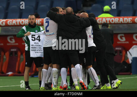 Rome, Italie. 29 novembre, 2015. Football / Soccer : Ligue Italienne SERIE A. 14° MATCH ROMA VS ATALANTA au stade olympique de la ville de Rome, Italie. Crédit : marco iacobucci/Alamy Live News Banque D'Images