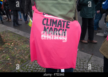 Les changements climatiques mondiaux Berlin Mars. Berlin, Allemagne. Banque D'Images