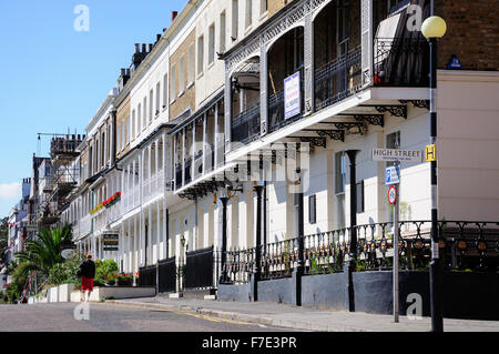 Terrasse Royale, Southend-on-Sea, Essex, Angleterre, Royaume-Uni Banque D'Images