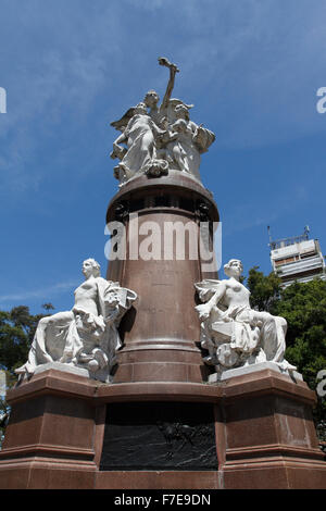 Hommage de la Communauté française de la Nation argentine" Homenaje de la Colonia Francesa de la Nación Argentina Banque D'Images