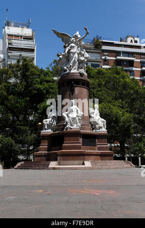 Hommage de la Communauté française de la Nation argentine" Homenaje de la Colonia Francesa de la Nación Argentina Banque D'Images