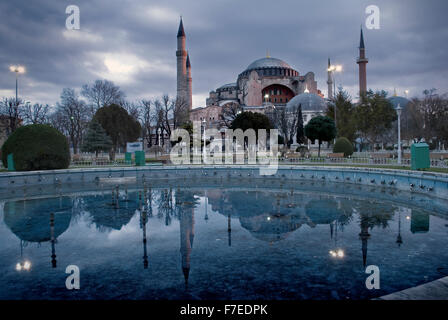 Sainte-sophie, Istanbul, Turquie Banque D'Images