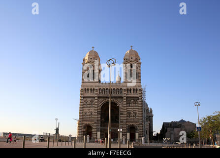 Marseille Cathedral, cathédrale catholique romaine à Marseille, dans le sud de la France Banque D'Images