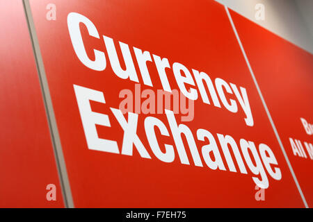 1 Aucun bureau de change boutique , Crompton Place Shopping Centre , Bolton. Banque D'Images