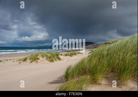 L'Ecosse Sutherland Sandwood Bay Banque D'Images