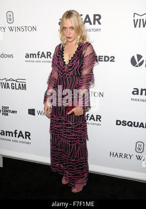 Assister à des célébrités 2015 amfAR Gala l'inspiration à Los Angeles Studios de lait. Chloe Sevigny' : où : Los Angeles, California, United States Quand : 29 Oct 2015 Banque D'Images