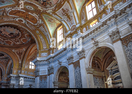 L'intérieur de l'église de Santa Maria Assunta, connu sous le nom I Gesuiti, Banque D'Images