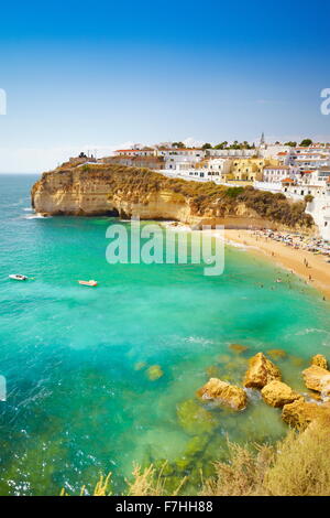 Côte de l'Algarve, Lagos, Portugal Banque D'Images